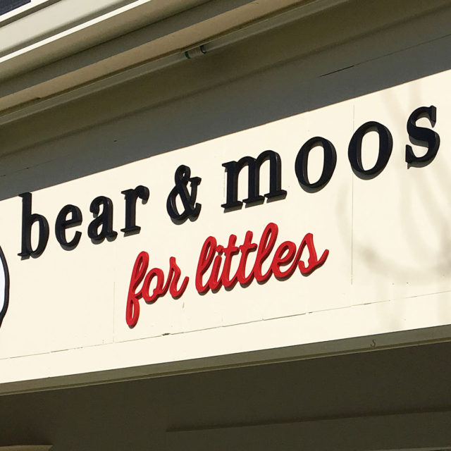 Bear & Moosh Raised Facade