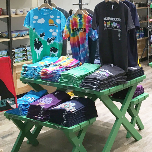 Ben & Jerry's Tour Center Branded Environment Custom Display