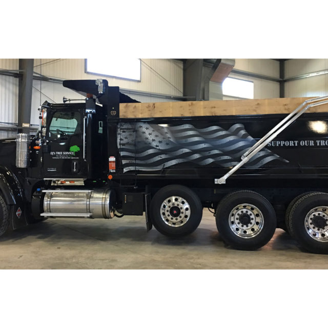 DJ's Tree Service Dump Truck Vehicle