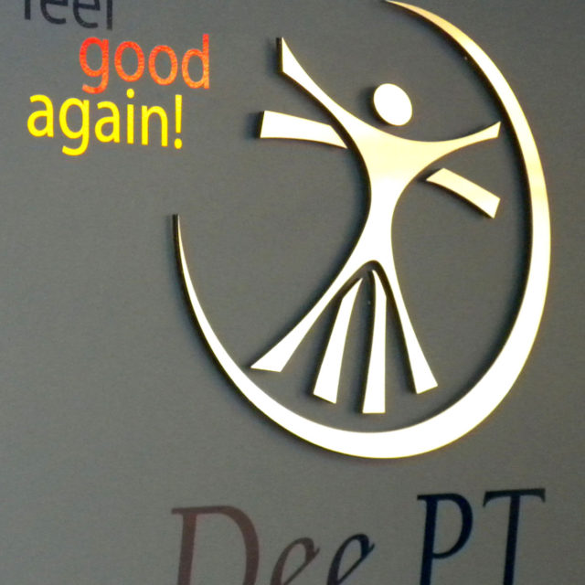 Dee PT Raised Lettering Wall