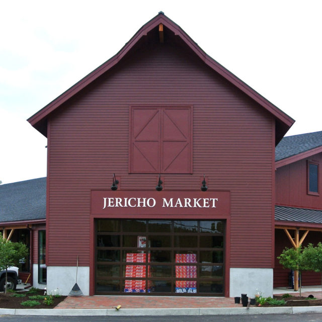 Jericho Market Facade Sign Raised Lettering