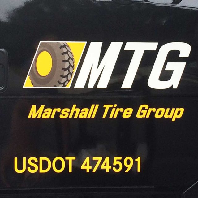 Marshall Tire Group Truck Vehicle