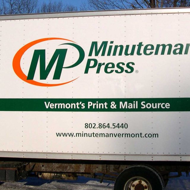 Minuteman Press Truck Vehicle