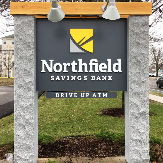 Northfield Savings Bank Granite Freestanding