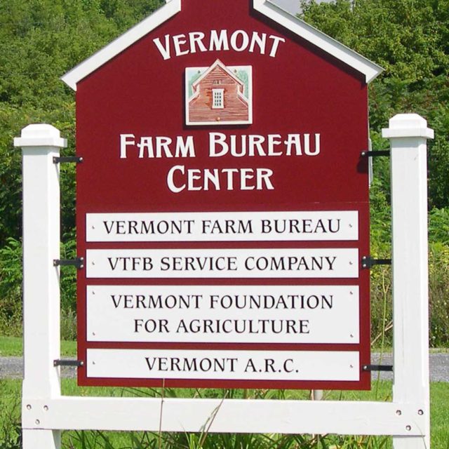 Vermont Farm Bureau Freestanding