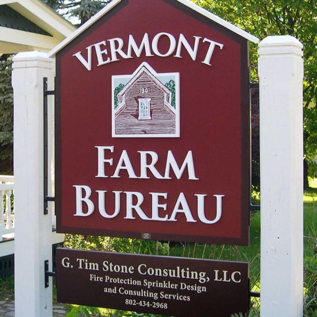 Vermont Farm Bureau Freestanding